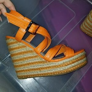 Women's 5inch wedges size 10